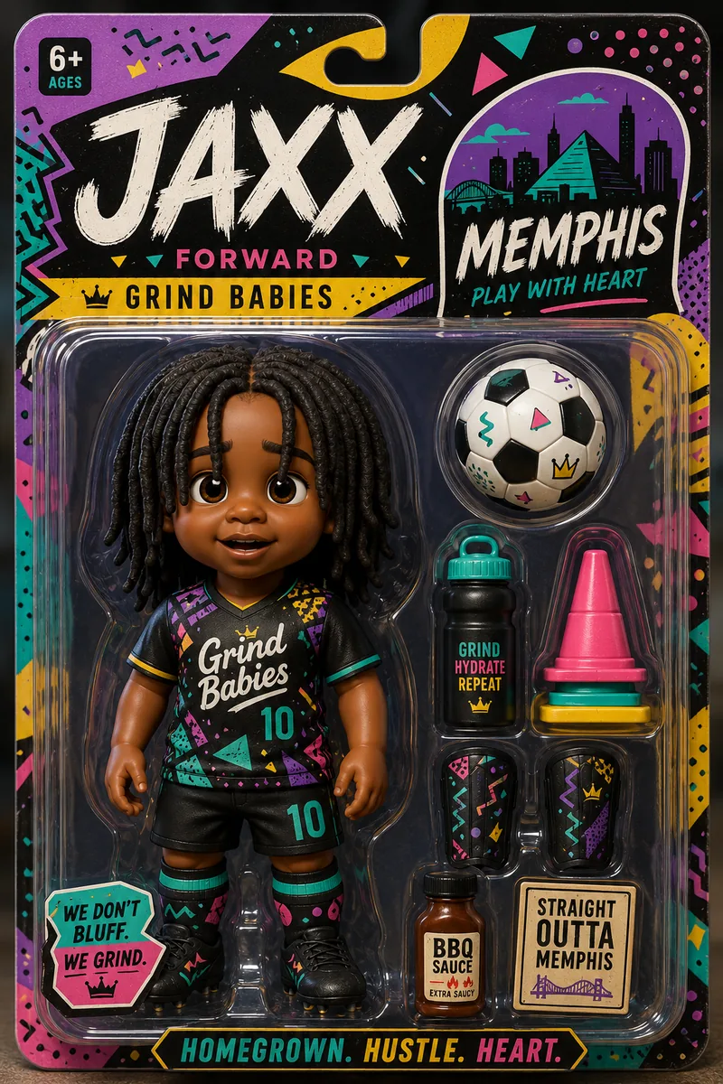 Collectible Figures — Grind Babies branded collectible figures